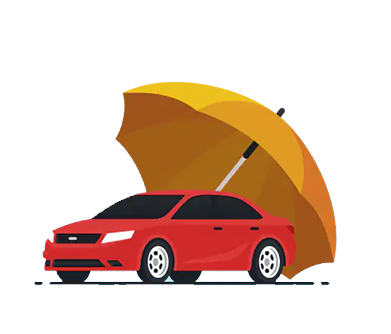 Car protected under insurance umbrella